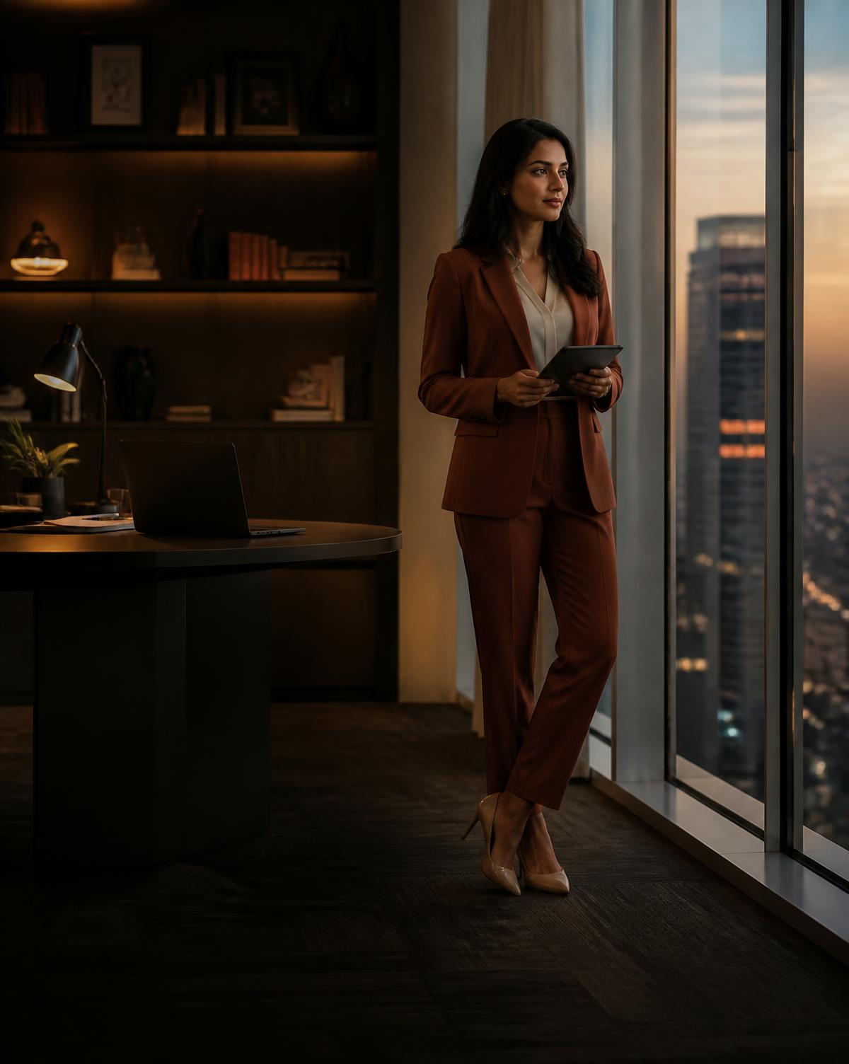 Indian professional preparing for her next global career move